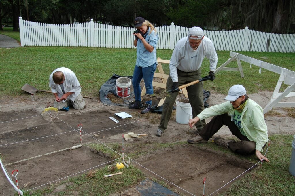 archaeology field school st simons georgia